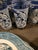 1950s Vintage Royal China Currier & Ives Blue Dinnerware & Glassware Set - 67 Pieces For Sale - Image 5 of 11