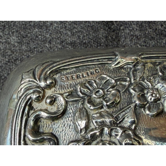 Antique Sterling Silver Repousse For Sale - Image 9 of 18