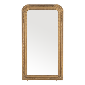 Louis Philippe French Gilded Mirror 55" X 30"