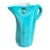 Mid Century Italian Turquoise Art Pottery Vessel | 6.5” For Sale