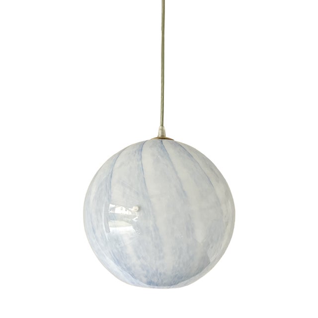 Blue Tulipano 25 Pendant Light from La Murrina, 1990s For Sale