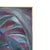 Large Abstract Expressionist Painting in Brass Toned Frame, Modern Color Field Wall Art. For Sale In Seattle - Image 6 of 10