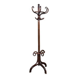 Antique Half Hall Stand, Austrian, Bentwood, Coat Tree, Rack, Thonet, Victorian