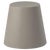Dove Gray Ali Baba Stool by Giò Colonna Romano For Sale