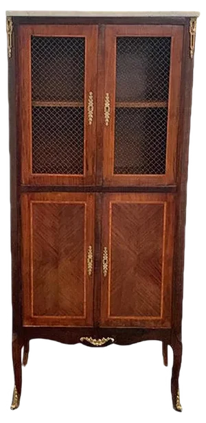 Napoleon III Inlaid Rosewood Cupboard