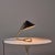 1950s 1950s Erik Warna 'Gk14' Black and Brass Perforated Shade Table Lamp For Sale - Image 5 of 18