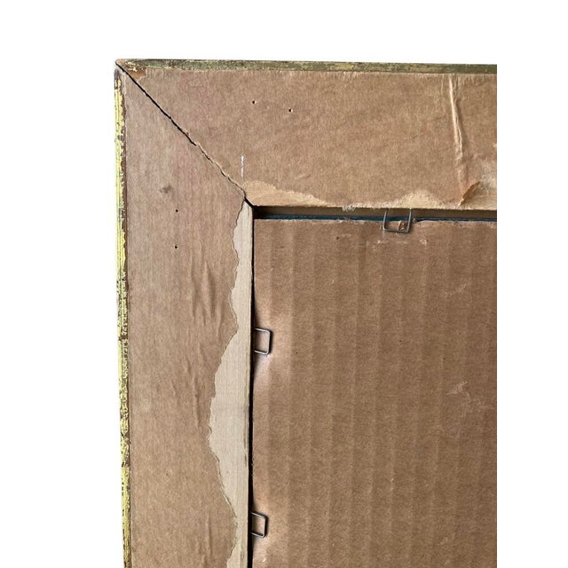 Early 20th Century Decorative Gilded Framed With Lithographic Gold Print of the Our Lady of Perpetual Help Icon For Sale - Image 9 of 12