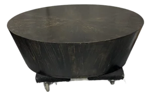 Late 20th Century Oval Coffe Table
