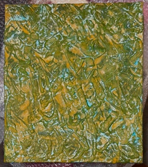 Lynne Golob Gelfman, Abstract Oil Painting Miami Woman Modernist Lynne Golob Gelfman Muddy Roots, 1996