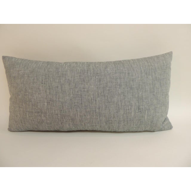 Blue And White Indian Batik Bolster Throw Pillow Chairish