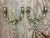 Vintage French Rococo Style Metal Wall Candle Sconces - Pair For Sale - Image 14 of 16
