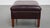 Bordeaux Cowhide Leather Ottoman For Sale - Image 3 of 12