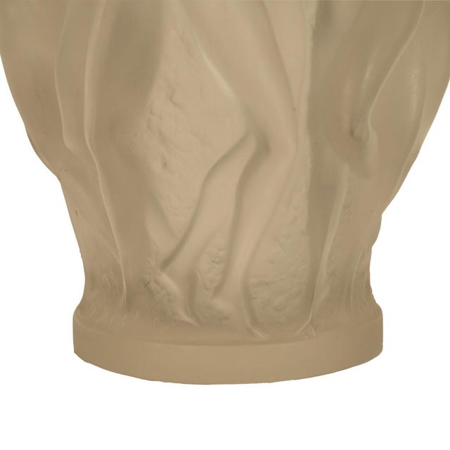 Rene Lalique Large Art Deco Opalescent Glass Crystal Vase Bacchantes Signed 1927 For Sale - Image 17 of 18