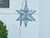 Mid 20th Century French Mid Century Modern Star Metal and Glass Light Fixture with Single Bulb For Sale - Image 11 of 12
