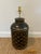 Traditional Black Victorian Tea Caddy Custom Lamp For Sale - Image 3 of 4