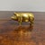 Mid 20th Century Vintage Engliish Brass PIg For Sale - Image 5 of 7