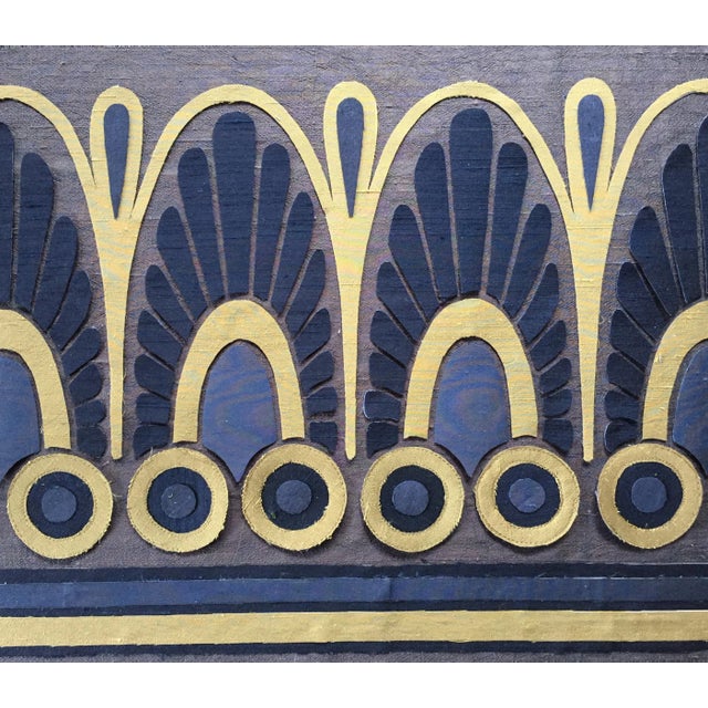 Hand cut, machine appliqued dupioni silk pillow, inspired by Moroccan tile....