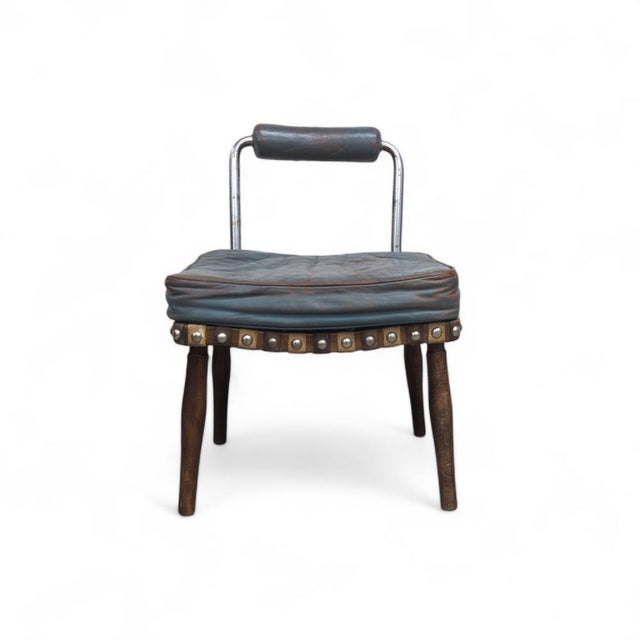 Modernist Avantgarde Tubular Steel Easy Chair, 1940s For Sale - Image 6 of 17