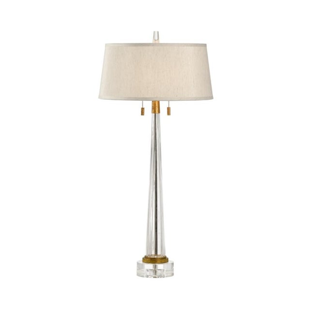 Wildwood J. Graham Glass Table Lamp For Sale In Raleigh - Image 6 of 6