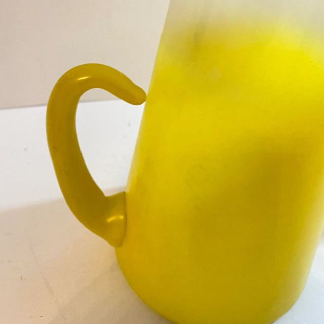 MidCentury Modern Blendo West Virginia Specialty Glass Co. Pitcher