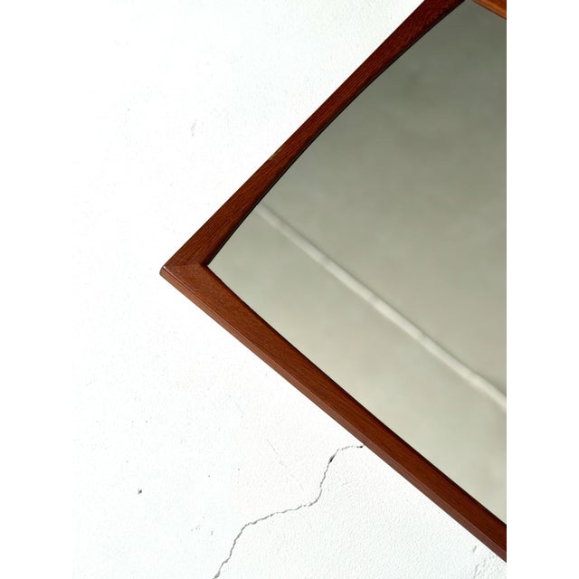 Large Teak Mirror from Aksel Kjersgaard, 1960s For Sale - Image 3 of 5