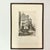 Rustic European 1919 Antique German Architectural Original Print Etching Artist Signed Proof, Rothenburg. For Sale - Image 3 of 15
