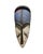 Superb vintage Fang mask carved from a single piece of heavy wood, featuring an elongated heart-shaped face rendered in...