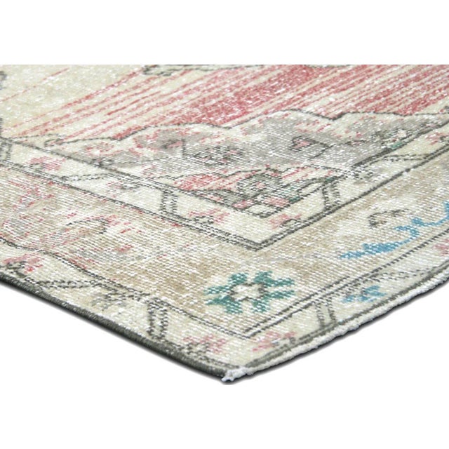 Illustration 1960s Turkish Oushak Rug For Sale - Image 3 of 7