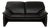 Atlanta 2-Seater Sofa in Black Leather from Lauser For Sale