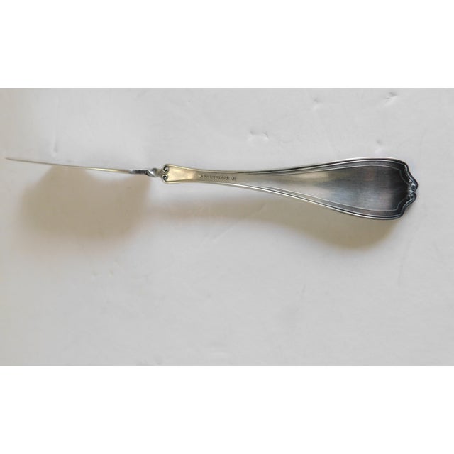 1847 Rogers Bros A1 X11 Vintage Silver Twisted Handle Master Butter