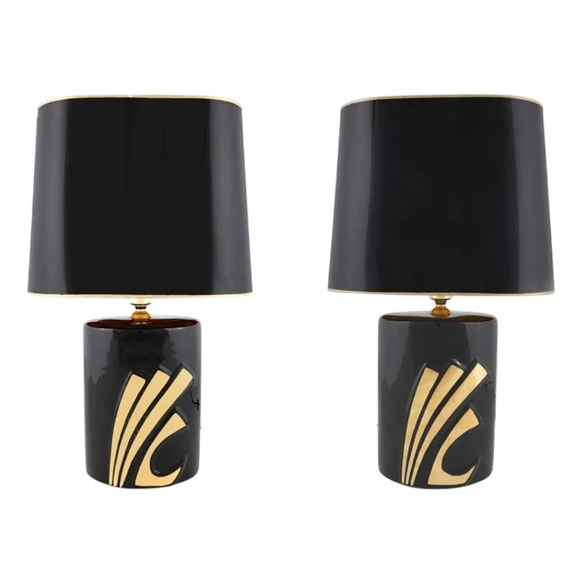 Eve Collection Table Lamps, Germany, 1970s, Set of 2 For Sale