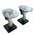 1950s MCM Sculptural Nude Mermaid Biomorphic Cocktail Table W/ Pair of End Tables For Sale - Image 10 of 13