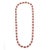 Metal Certified 17 Carat Ruby and Diamond 18k Yellow Gold Tennis Necklace For Sale - Image 7 of 12