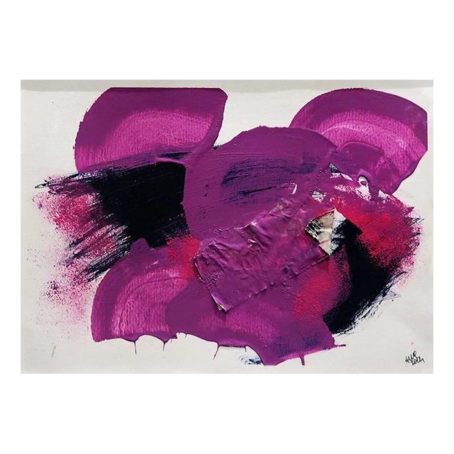 Anna Maria Caboni, Pink, Acrylic, 2014 For Sale