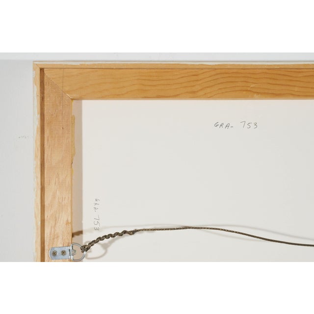 Nancy Graves, Large Nancy Graves Color Aquatint Drypoint Etching Screenprint Metallic Gold, 1988 For Sale - Image 11 of 11