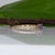 Metal Purple Sapphire Round Ring With Natural Diamond Halo: Solid 14k Gold, Size 6.75 For Sale - Image 7 of 9
