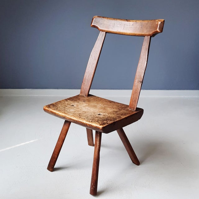 Antique 19th Century Farmhouse Chairs, Set of 2 For Sale - Image 6 of 17
