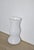 Holmegaard Large White Mouth Blown Glass Floor Vase by Erik Bagger for Holmegaard For Sale - Image 4 of 9