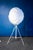 White Vintage Floor Lamp by Mariano Fortuny for Pallucco, 1990 For Sale - Image 8 of 8