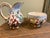Italian Capodimonte Porcelain Cherub Themed Petite Pitcher and Bowl For Sale - Image 3 of 7