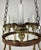 Fifteen-Light Italianate Gilt Iron Chandelier For Sale In Los Angeles - Image 6 of 9