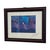 Framed print titled "Dogus Interruptus" by American artist Jeff Leedy. The artwork features Leedy's signature surreal and...