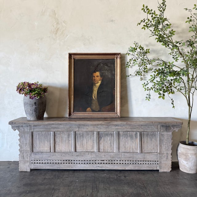 Size: 99"W x 18"D x 29.5"H Left/Middle Door: 18" x 12"H Right Door: 18" x 12"H Wood Species: Reclaimed Fir Finish:...