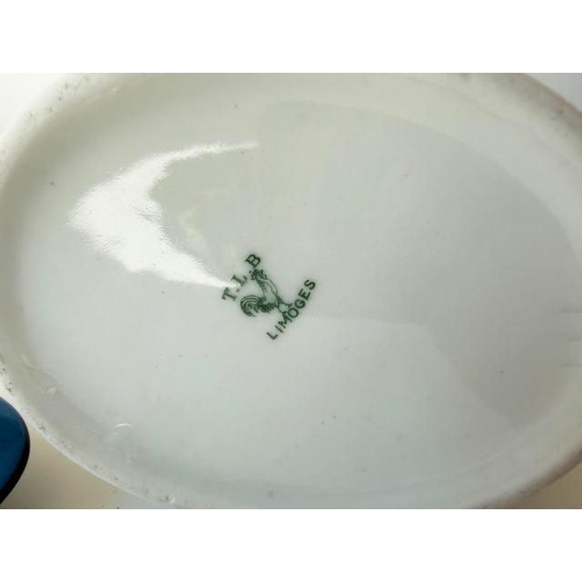 White French Art Deco TLB Limoges Porcelain Teapot For Sale - Image 8 of 8