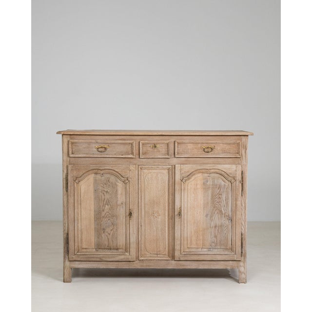 Early 19th Century France Antique White Wood Storage Cabinets & Cupboards For Sale - Image 4 of 11