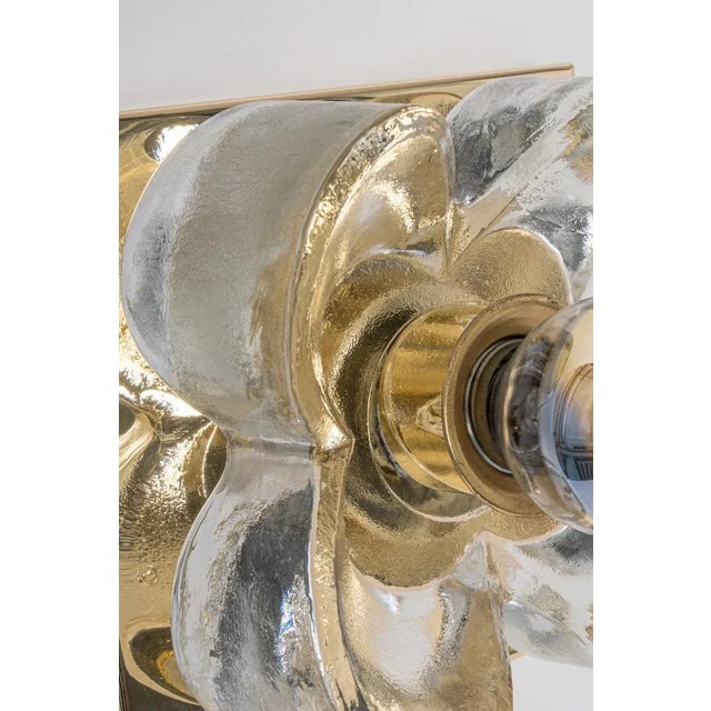 Metal Glass Wall Light by Sische, Germany, 1970s For Sale - Image 7 of 9