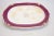 Large Red, Purple and White Plate from Derby, 1800s For Sale - Image 5 of 5
