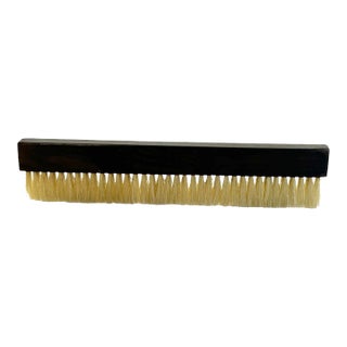 Antique Real Ebony Horse Hair Brush For Sale