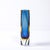 Mid-Century Mandruzzato Faceted Murano Glass Vase in Citrine and Smoked Cerulean For Sale - Image 9 of 18