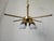 Mid-Century Brass Chandelier, 1970s For Sale - Image 9 of 17